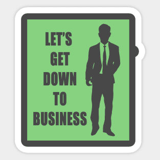 Businessman Sticker